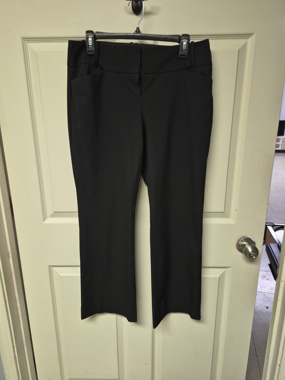 The Limited Black Boot-Cut Stretch Pants